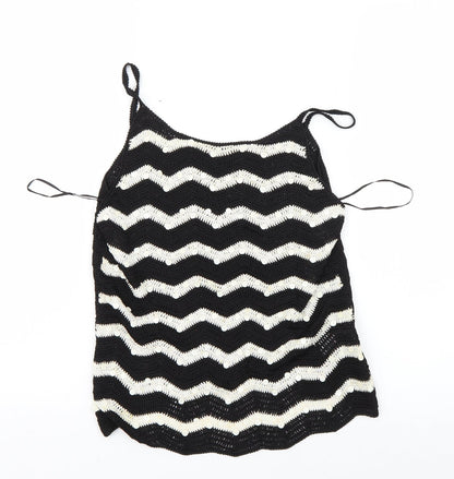 Womens UK Size M Principles Black Basic Tank