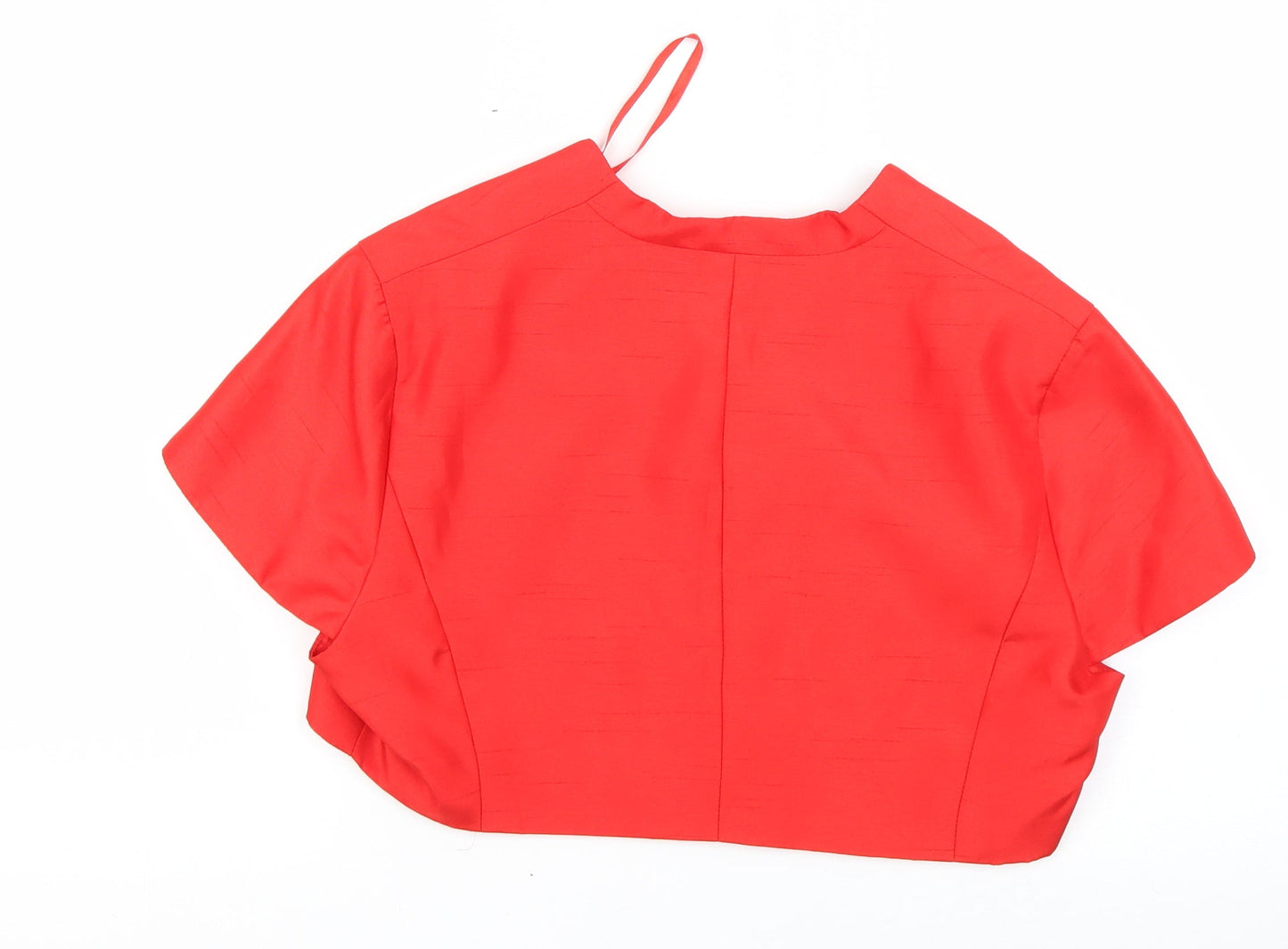 Womens UK Size 16 Berkertex Red Cardigan Jumper
