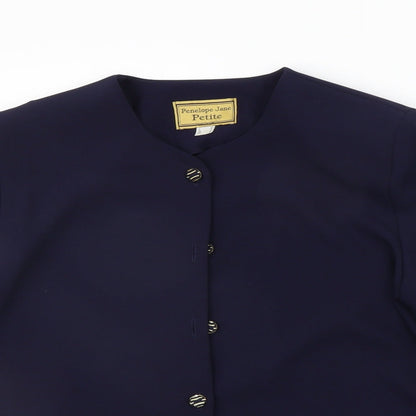 Penelope Jane Womens Blue   Jacket Blazer Size 14
