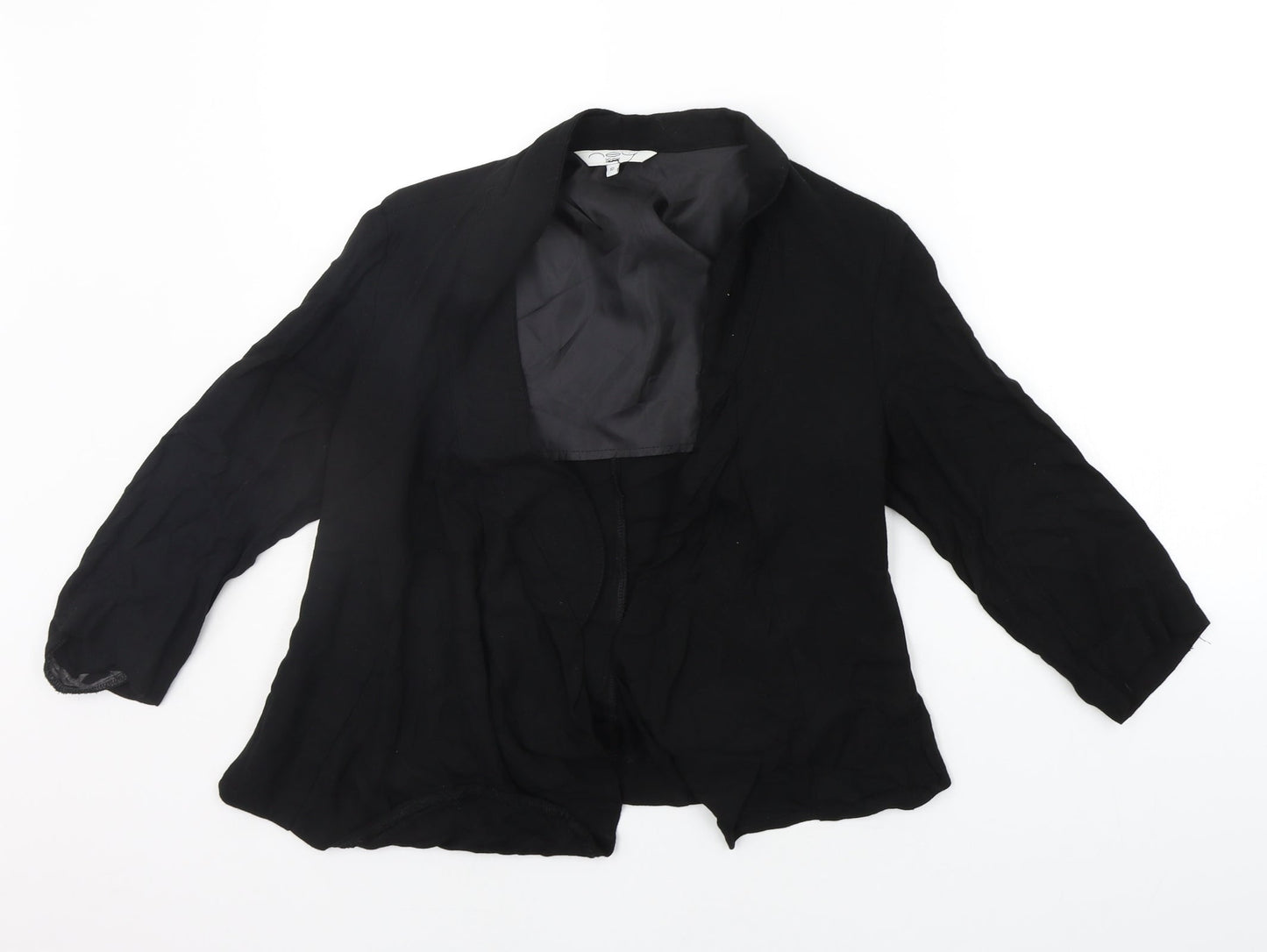 New Look Womens Black   Jacket Blazer Size 12