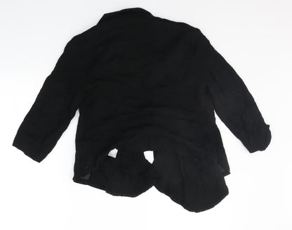 New Look Womens Black   Jacket Blazer Size 12