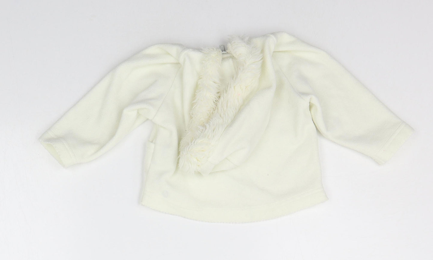 Marks and Spencer Baby White Ikat  Jacket  Size 9-12 Months