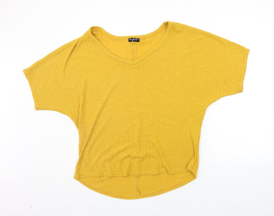 Womens UK Size M Select Yellow Pullover Jumper