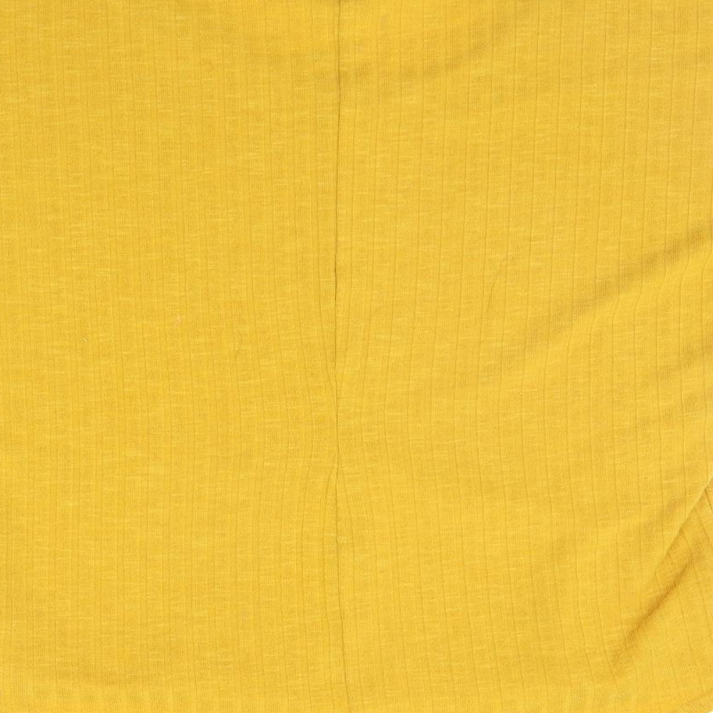 Womens UK Size M Select Yellow Pullover Jumper