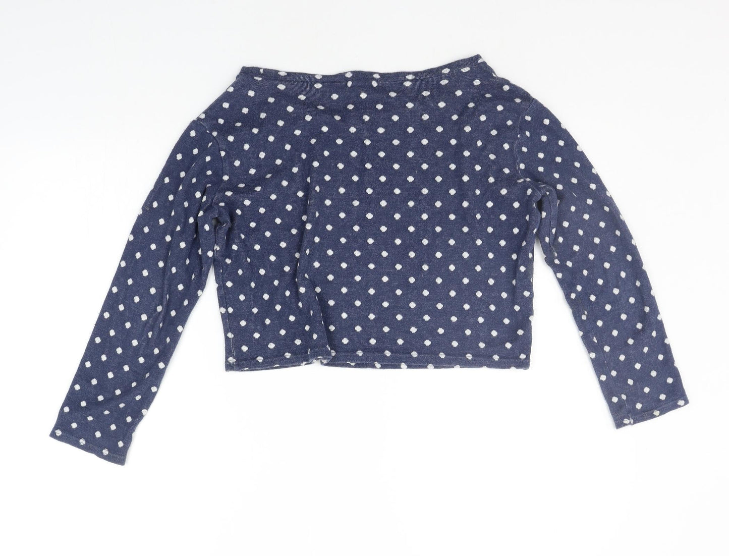 Womens UK Size XS Cooperative Blue Pullover Jumper
