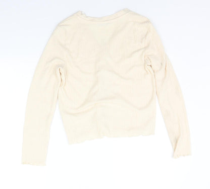 George Womens Beige   Cardigan Jumper Size M