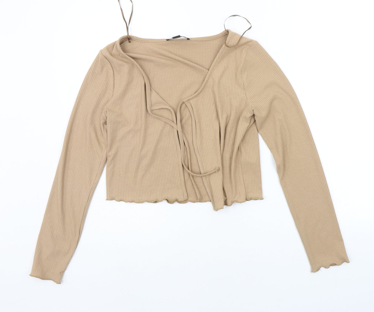 Primark Womens Beige   Cardigan Jumper Size S