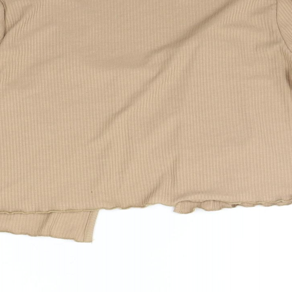 Primark Womens Beige   Cardigan Jumper Size S