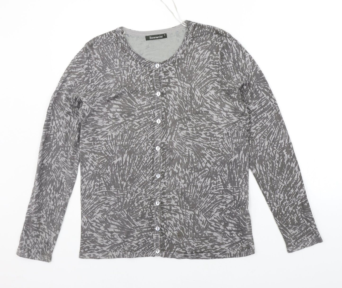 Womens UK Size S BONMARCHE Grey Pullover Jumper