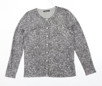 Womens UK Size S BONMARCHE Grey Pullover Jumper