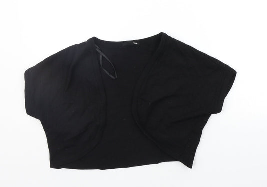 H&M Womens Black   Cardigan Jumper Size L