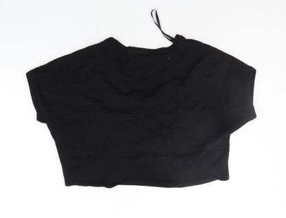 H&M Womens Black   Cardigan Jumper Size L