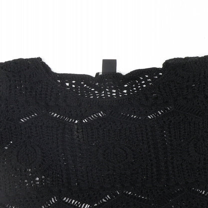Womens UK Size S H&M Black Pullover Jumper