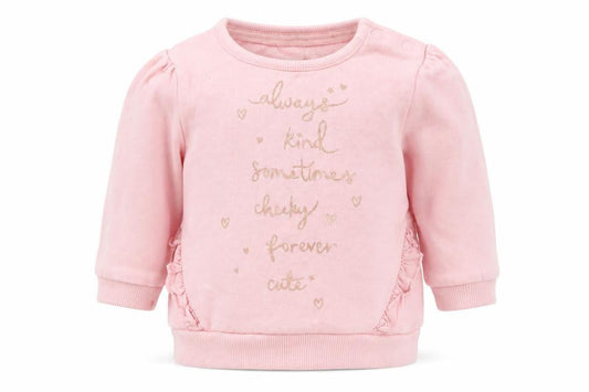 George Baby Pink   Henley Jumper Size 0-3 Months