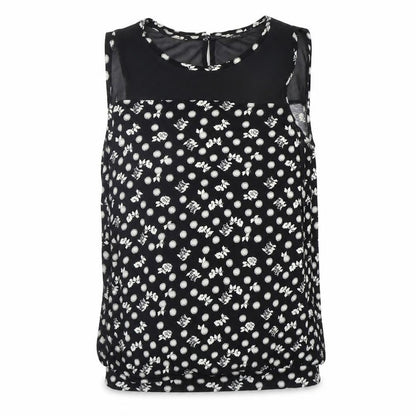 Womens UK Size 10 NEXT Black Basic T-Shirt