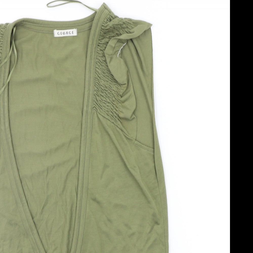 George Womens Green   Pullover Jumper Size 10