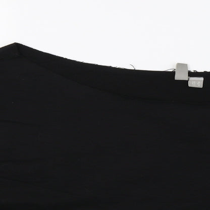 Womens UK Size 8 ASOS Black Pullover Sweatshirt