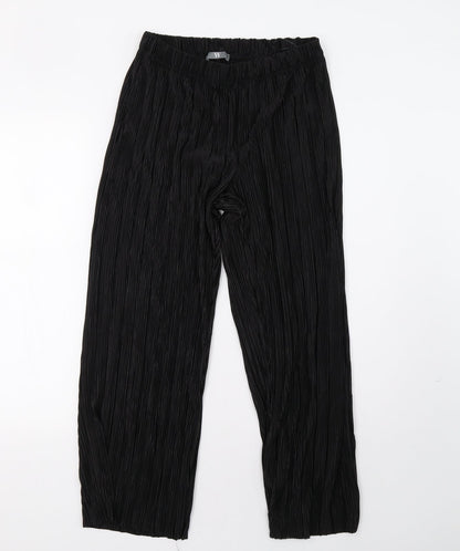 Womens UK Size 12 BHS Regular Fit  Black Trousers
