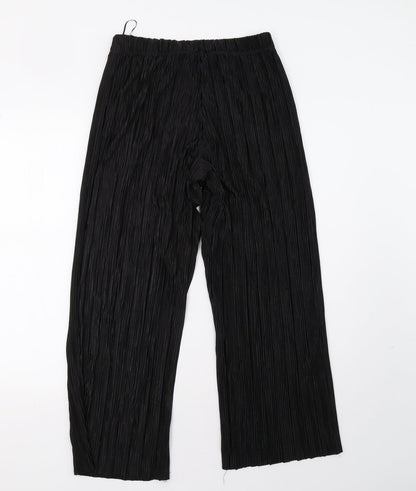 Womens UK Size 12 BHS Regular Fit  Black Trousers
