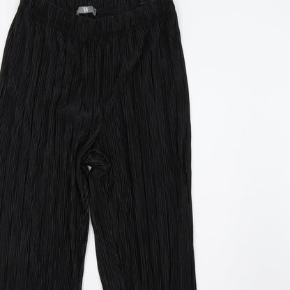 Womens UK Size 12 BHS Regular Fit  Black Trousers