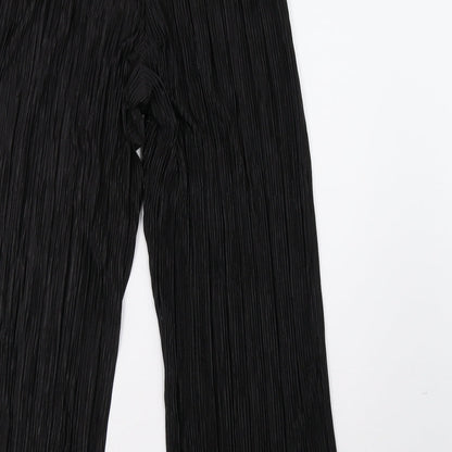 Womens UK Size 12 BHS Regular Fit  Black Trousers