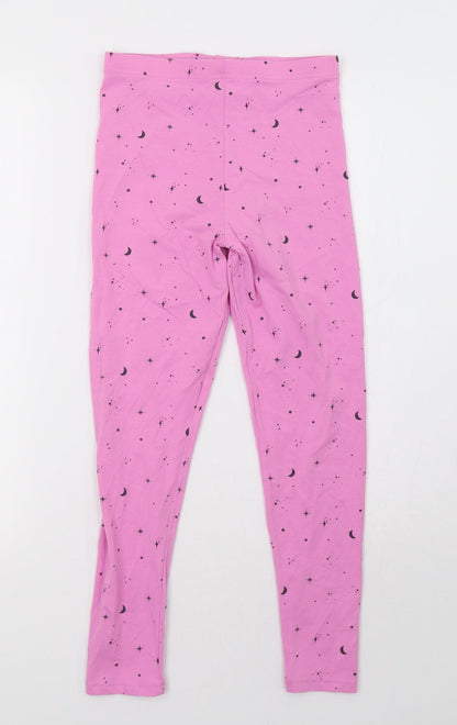georhe Girls Pink Polka Dot   Pyjama Pants Size 9-10 Years