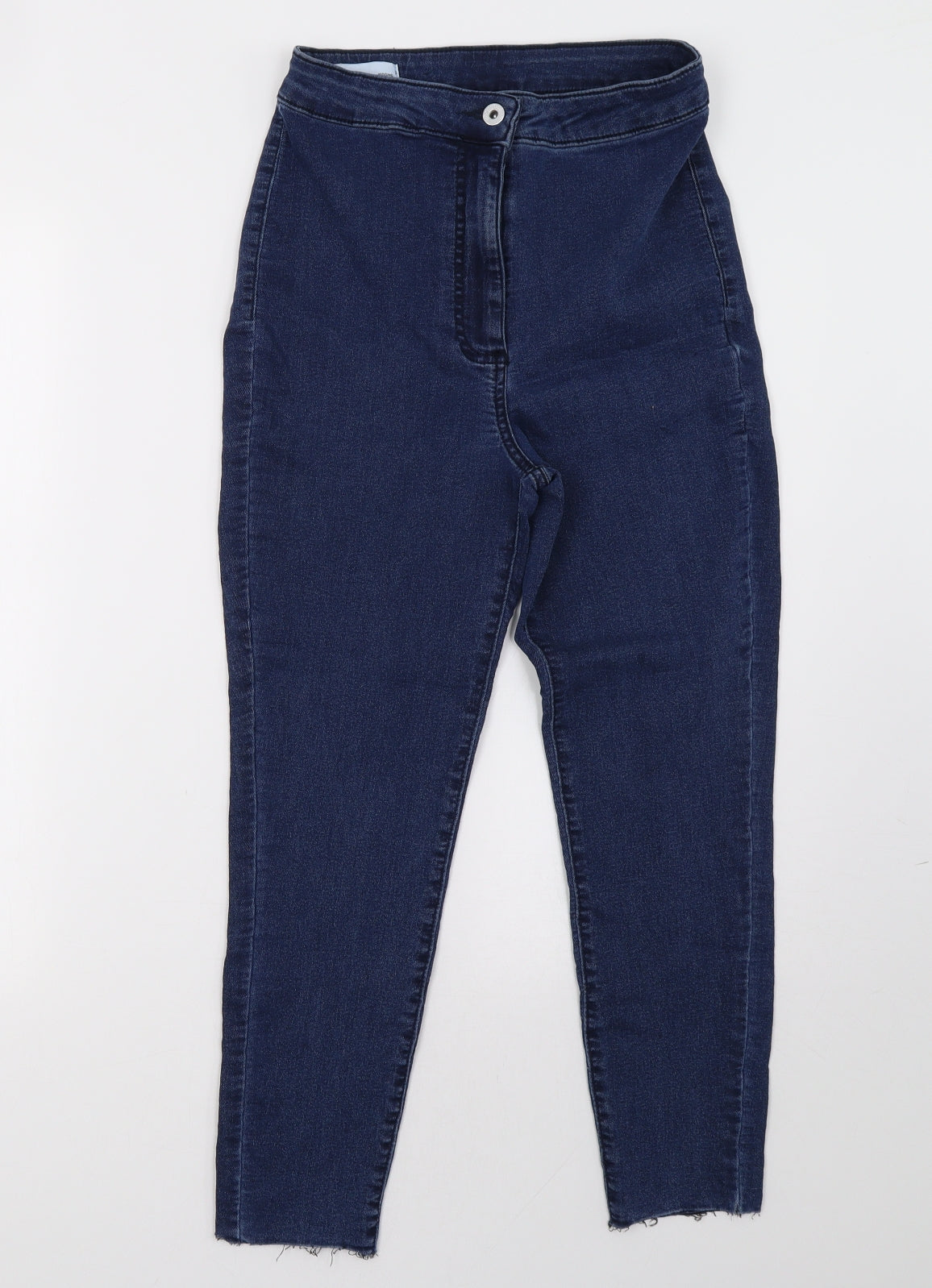 COLLUSION Womens Blue  Denim Skinny Jeans Size 8 L26 in