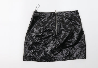 newlook Womens Black   A-Line Skirt Size 12