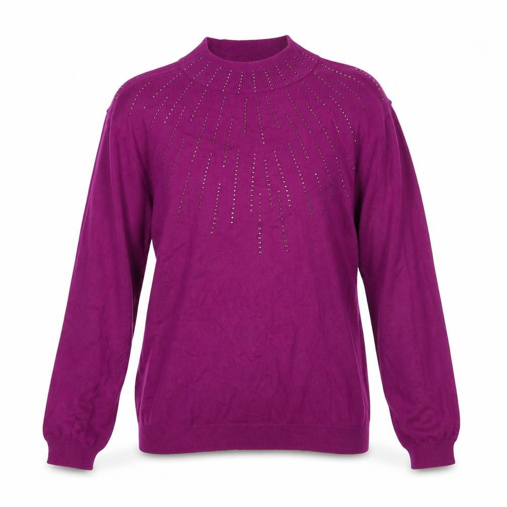 Womens UK Size XL Paramour Purple Pullover Jumper