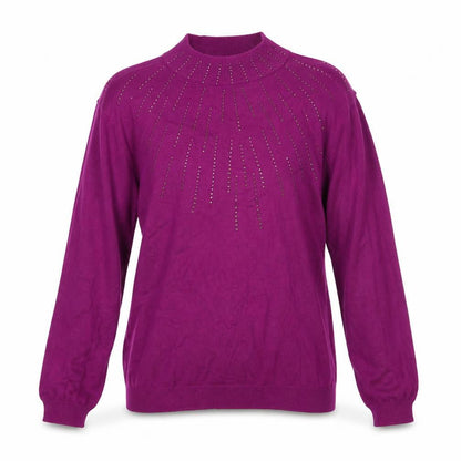 Womens UK Size XL Paramour Purple Pullover Jumper