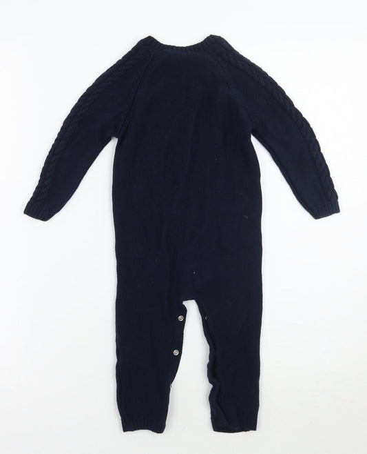 TU Baby Blue   Babygrow One-Piece Size 9-12 Months