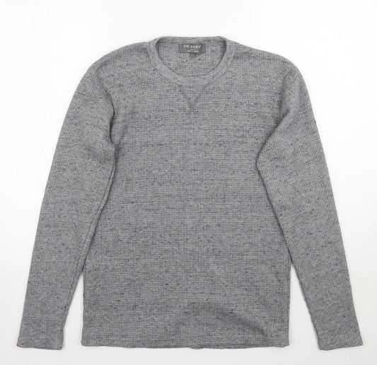Primark Mens Grey   Pullover Jumper Size S