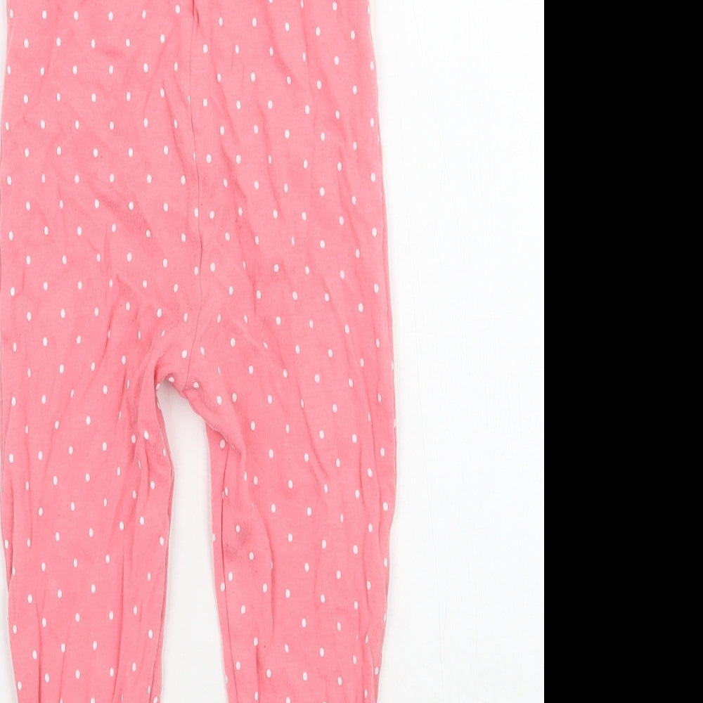 George Boys Pink Polka Dot  Sweatpants Trousers Size 2 Years