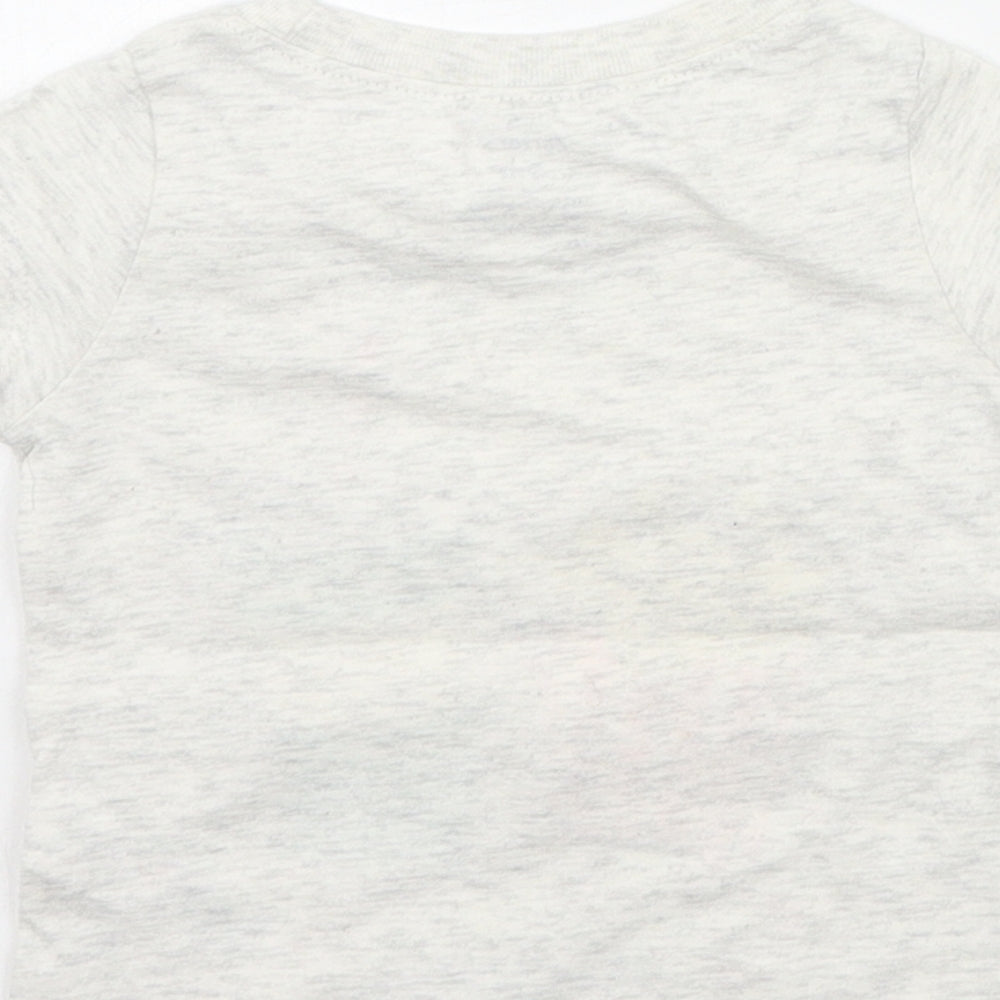 Carters Girls Grey   Basic T-Shirt Size 9-12 Months