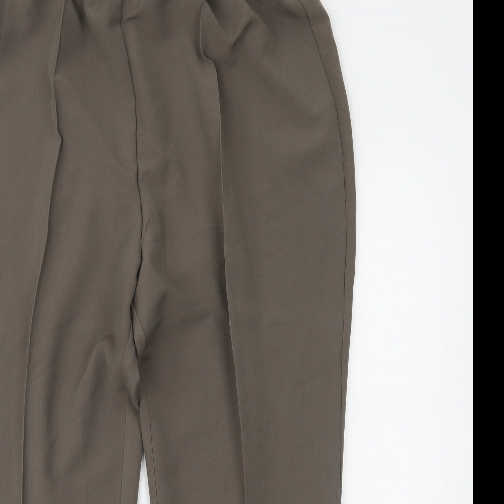 Womens UK Size 20 julipa Regular Fit  Green Trousers