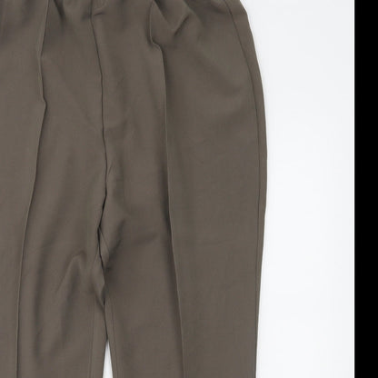 Womens UK Size 20 julipa Regular Fit  Green Trousers