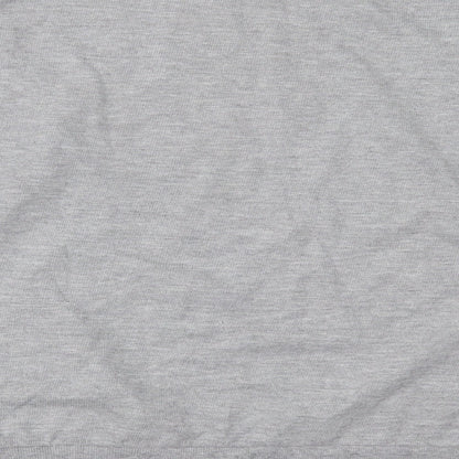 Womens UK Size L H&M Grey Basic Blouse