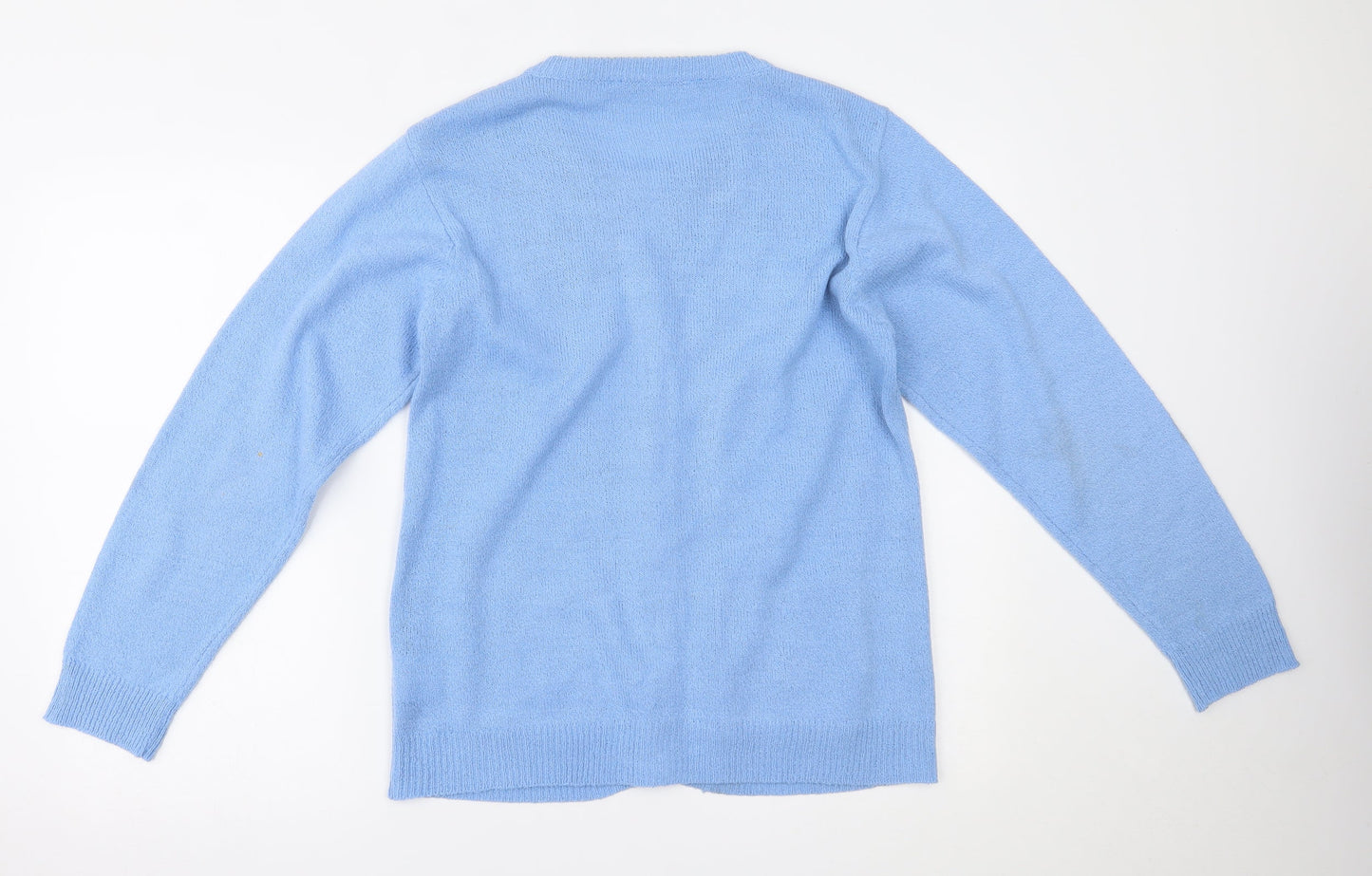 Womens UK Size M Akal Collection Blue Cardigan Jumper