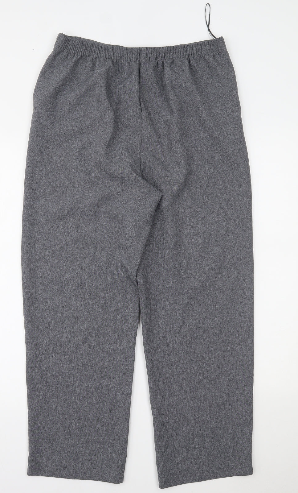 Womens UK Size 12 Bm collection Regular Fit  Grey Trousers
