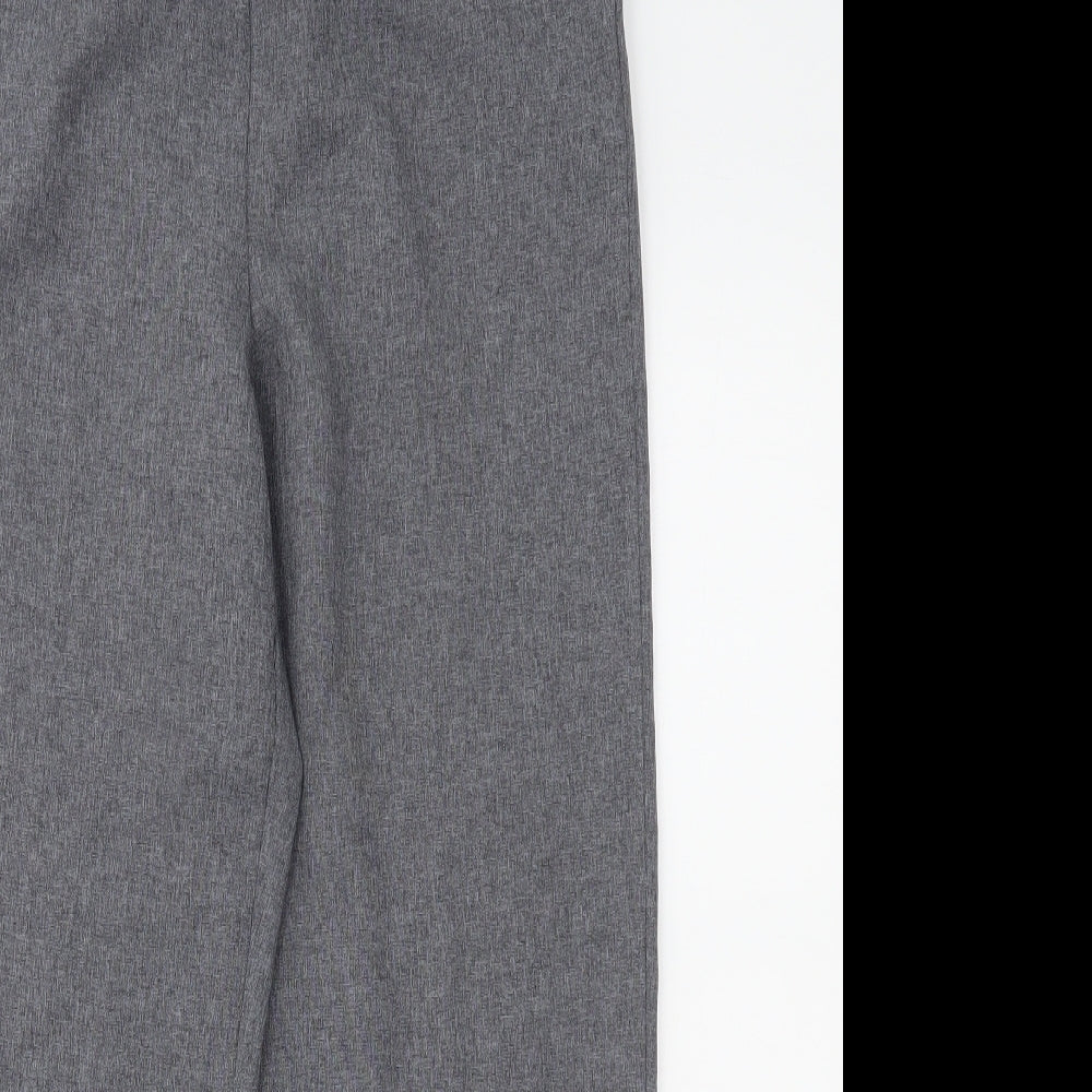 Womens UK Size 12 Bm collection Regular Fit  Grey Trousers