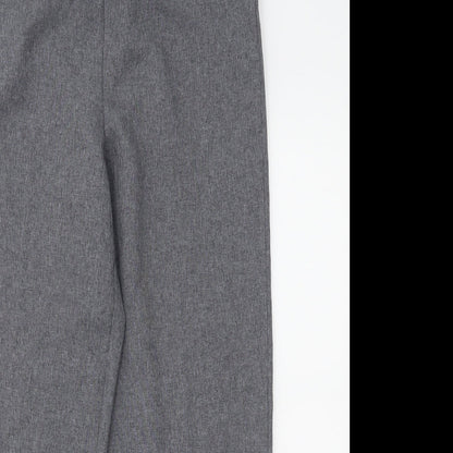 Womens UK Size 12 Bm collection Regular Fit  Grey Trousers