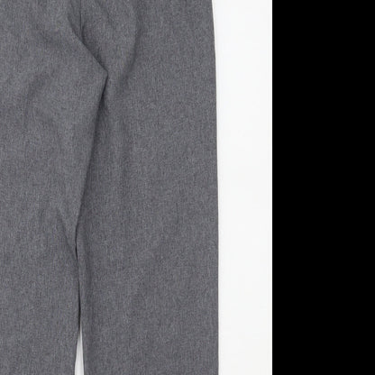 Womens UK Size 12 Bm collection Regular Fit  Grey Trousers