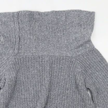 Primark Womens Grey   Pullover Jumper Size M