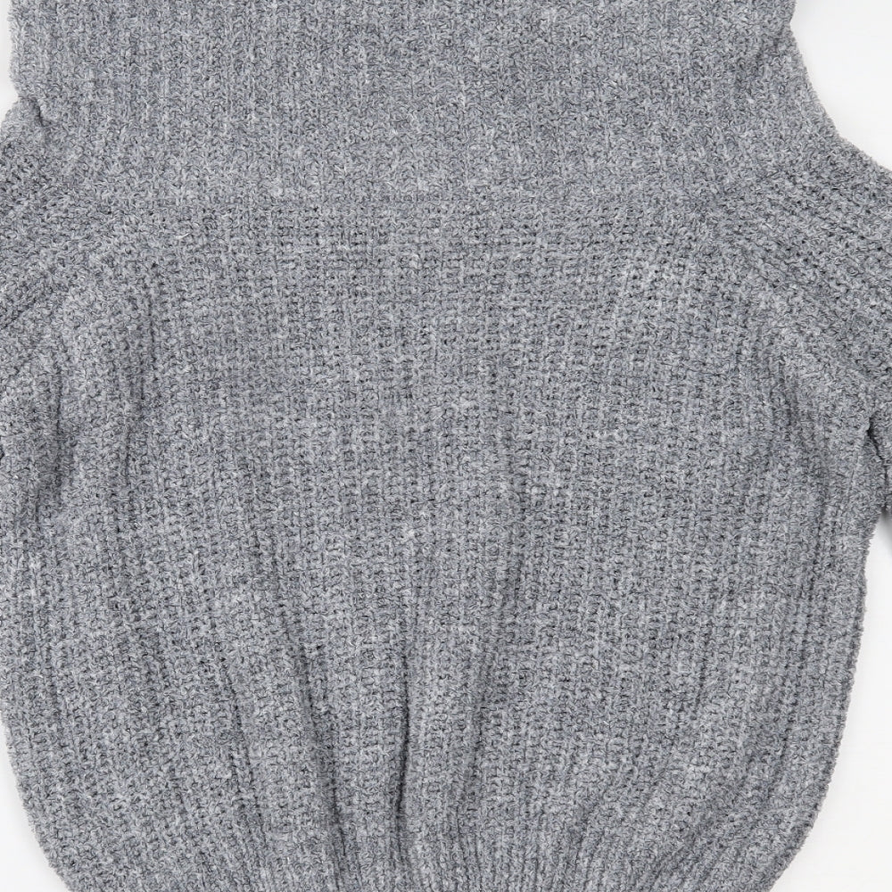 Primark Womens Grey   Pullover Jumper Size M