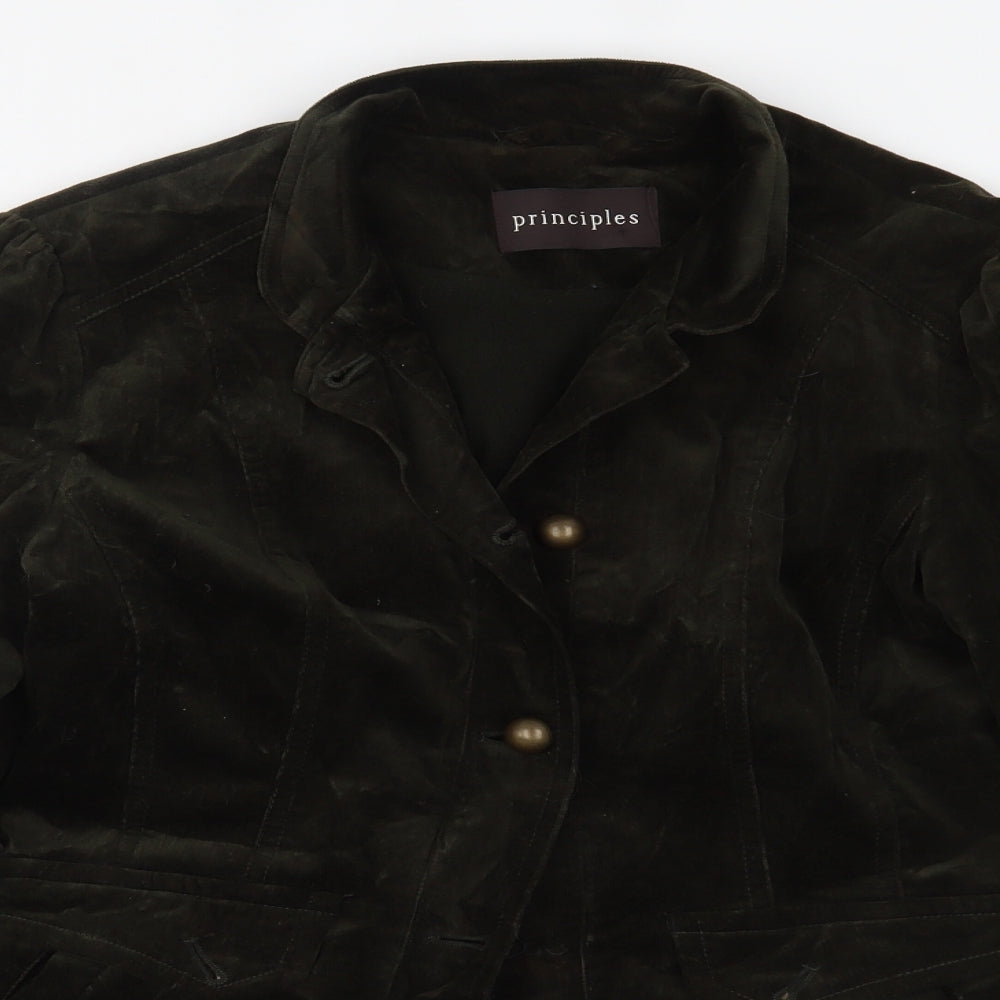 Principles Womens Green   Jacket  Size 12