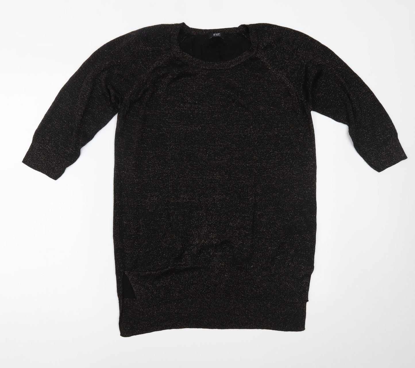 F&F Womens Black   Basic Blouse Size 16