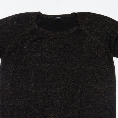 F&F Womens Black   Basic Blouse Size 16