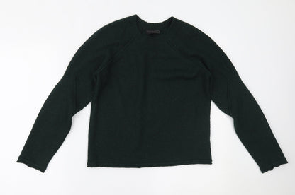Womens UK Size 10 Topshop Green Pullover Jumper