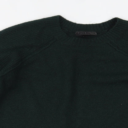 Womens UK Size 10 Topshop Green Pullover Jumper