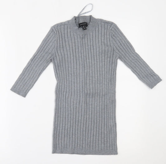 Primark Womens Grey   Basic Blouse Size 8